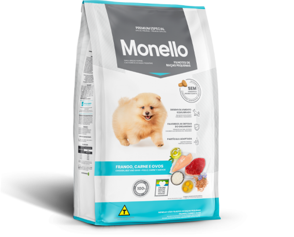 MONELLO PERRO CHACHORROS RAZAS PEQUEÑAS 10 KILOS