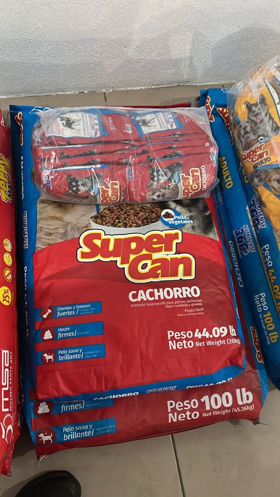 Super Can cachorro 100 lb