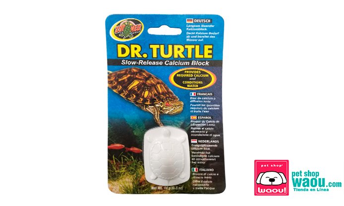 CALCIO PARA TORTUGA DR. TURTLE