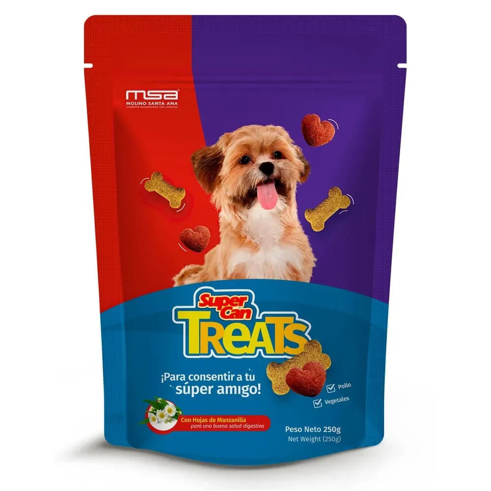 SUPER CAN TREATS FD 6 UNIDADES 250G