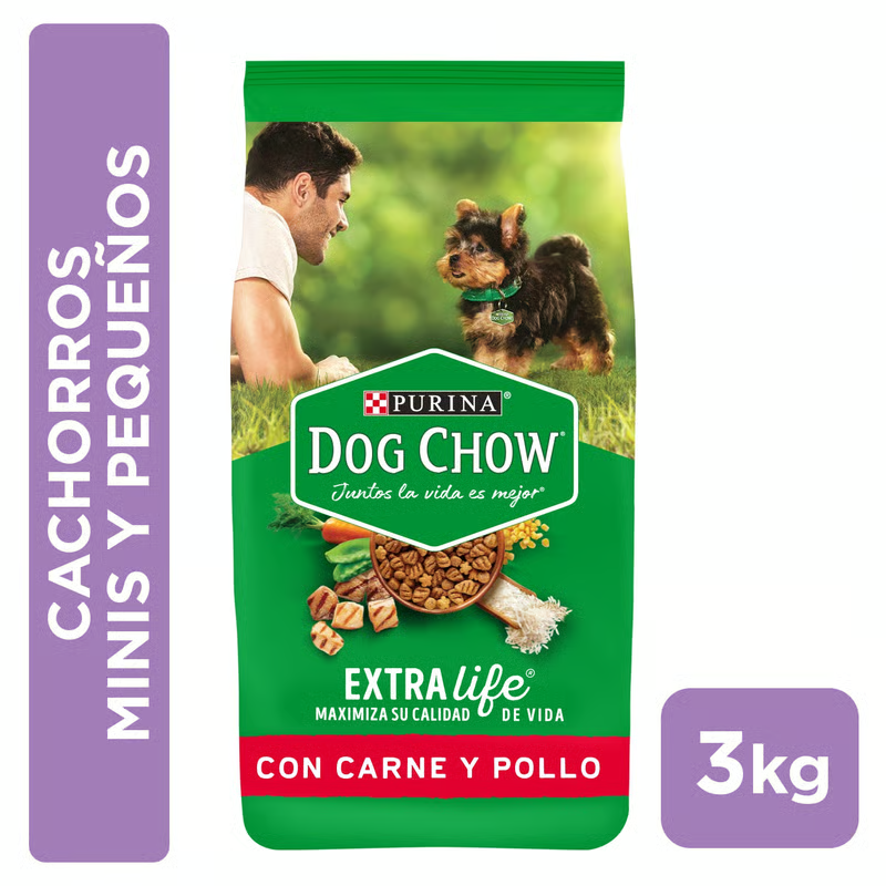 DOG CHOW CACHORRO MINIS Y PEQUEÑOS 25 KILOS