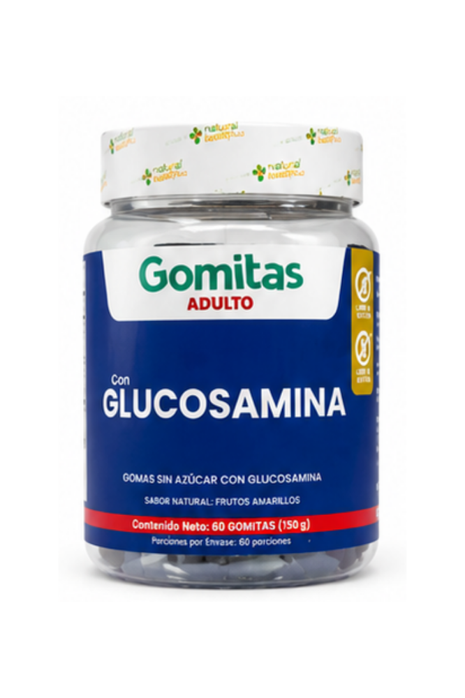 GLUCOSAMINA GOMAS X60 NATURAL HEALTH