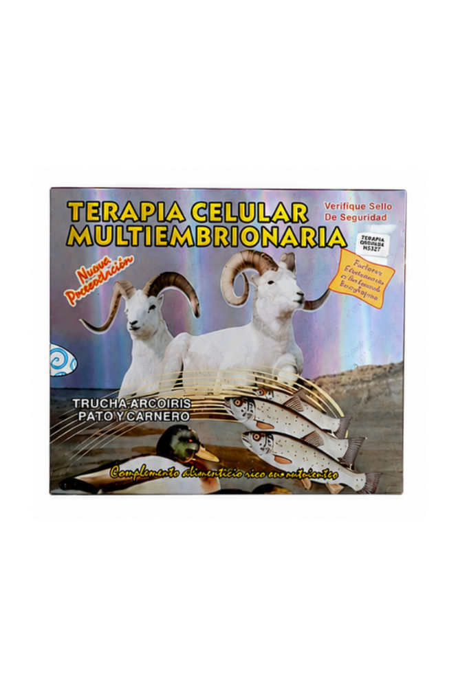 TERAPIA CELULAR MULTIEMBRIONARIA X20 AMPOLLAS