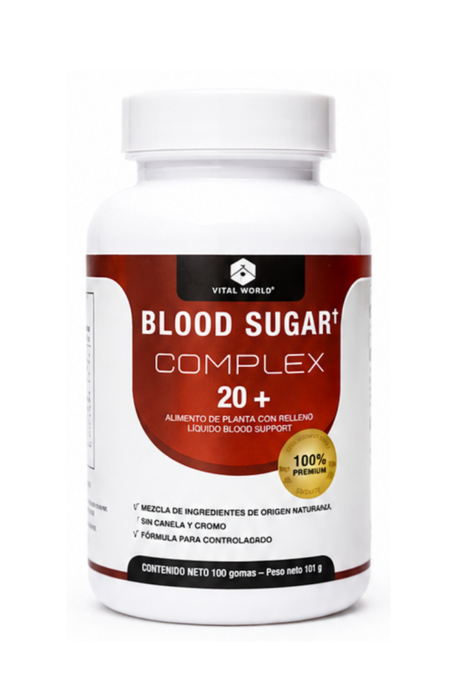 BLOOD SUGAR X100 VITAL WORLD