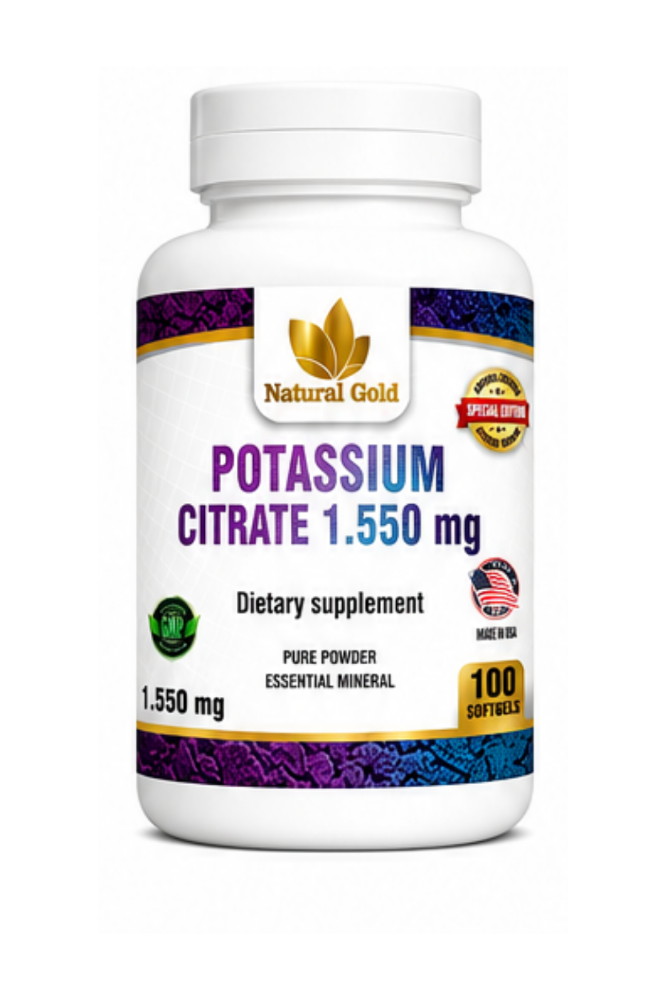 POTASSIUM CITRATE X100 NATURAL GOLD