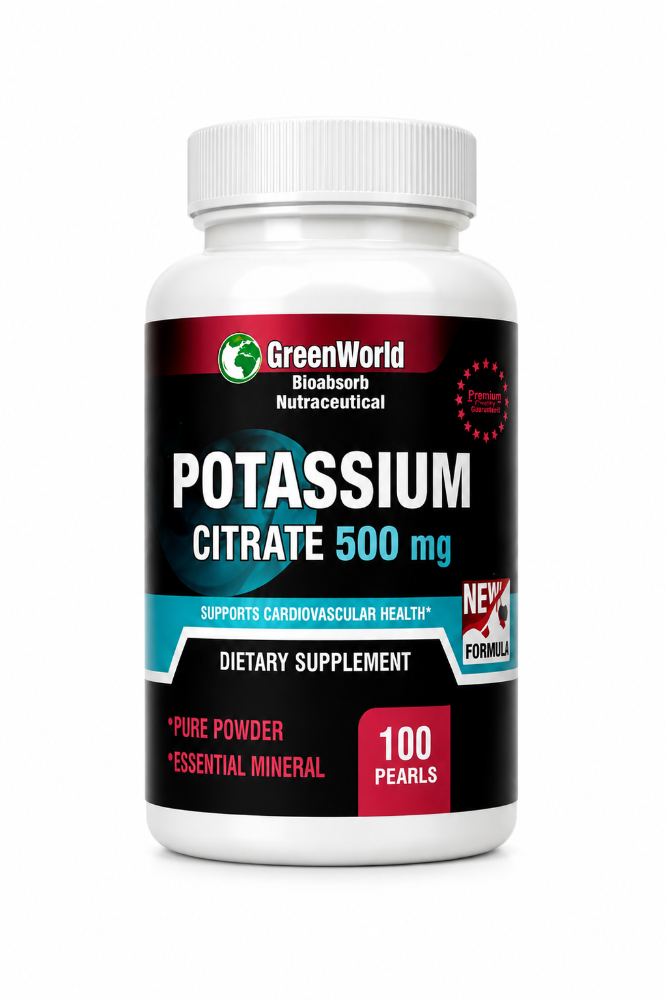 POTASSIUM CITRATE X100 GREEN WORLD