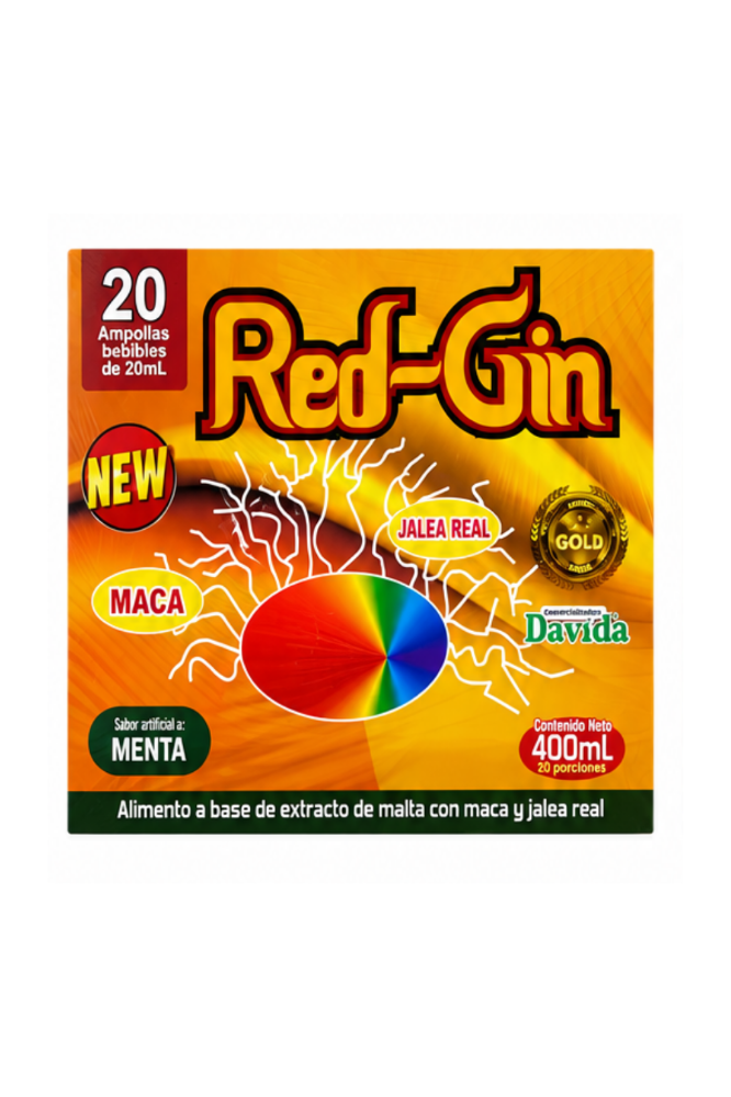 RED-GIN X20 AMPOLLAS