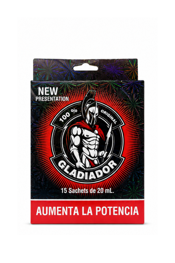 GLADIADOR 15 SACHET X 20ml