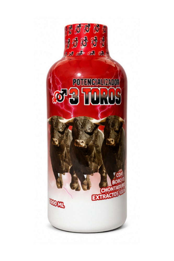 POTENCIALIZADOR 3 TOROS X1000ml