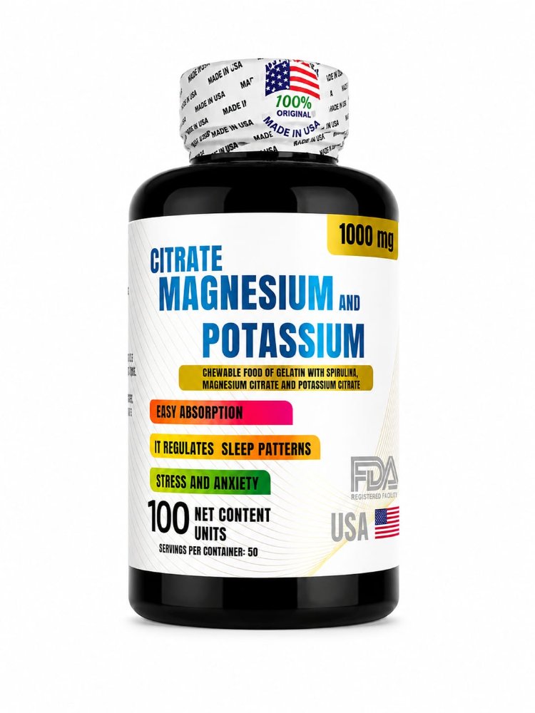 CITRATO DE MAGNESIO Y POTASIO X100 FDA