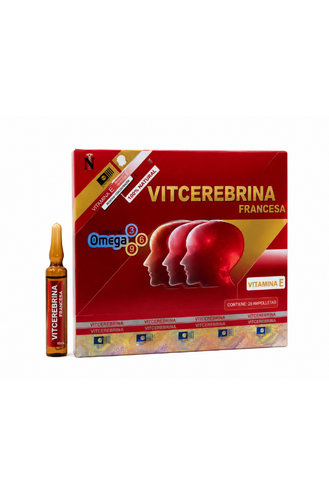 VITACEREBRINA FRANCESA TERAPIA X20 AMPOLLAS