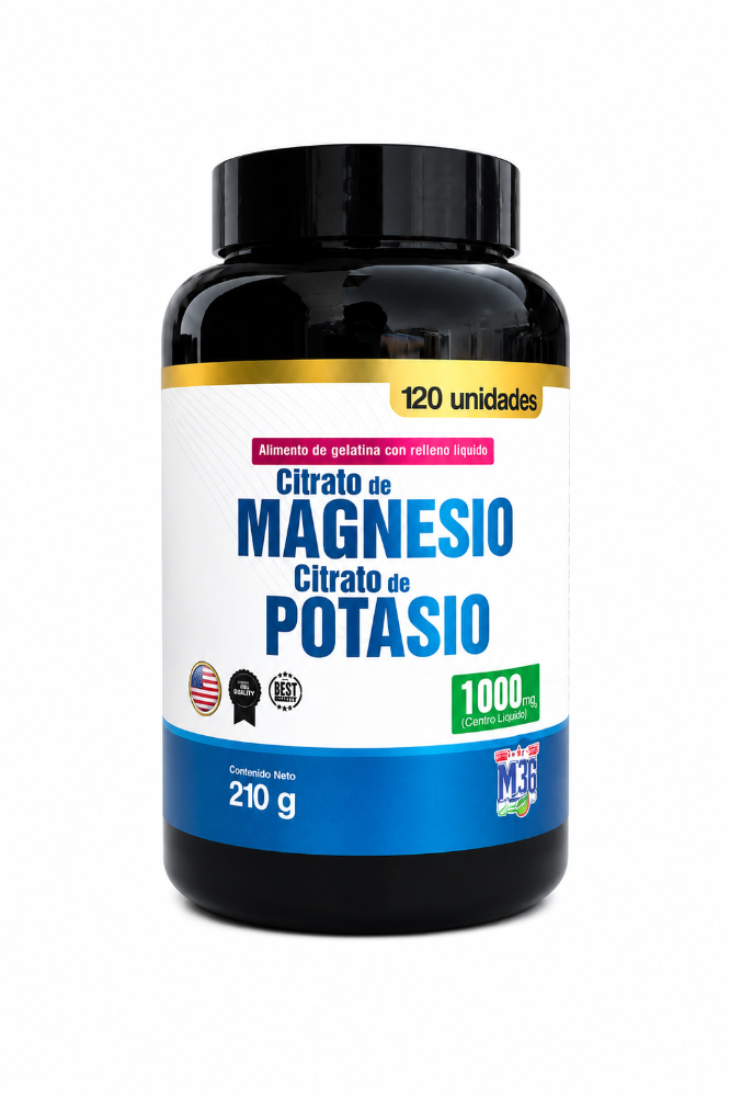 CITRATO DE MAGNESIO CITRATO DE POTASIO X120 MG3