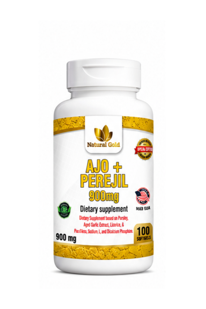 AJO + PEREJIL X100 NATURAL GOLD