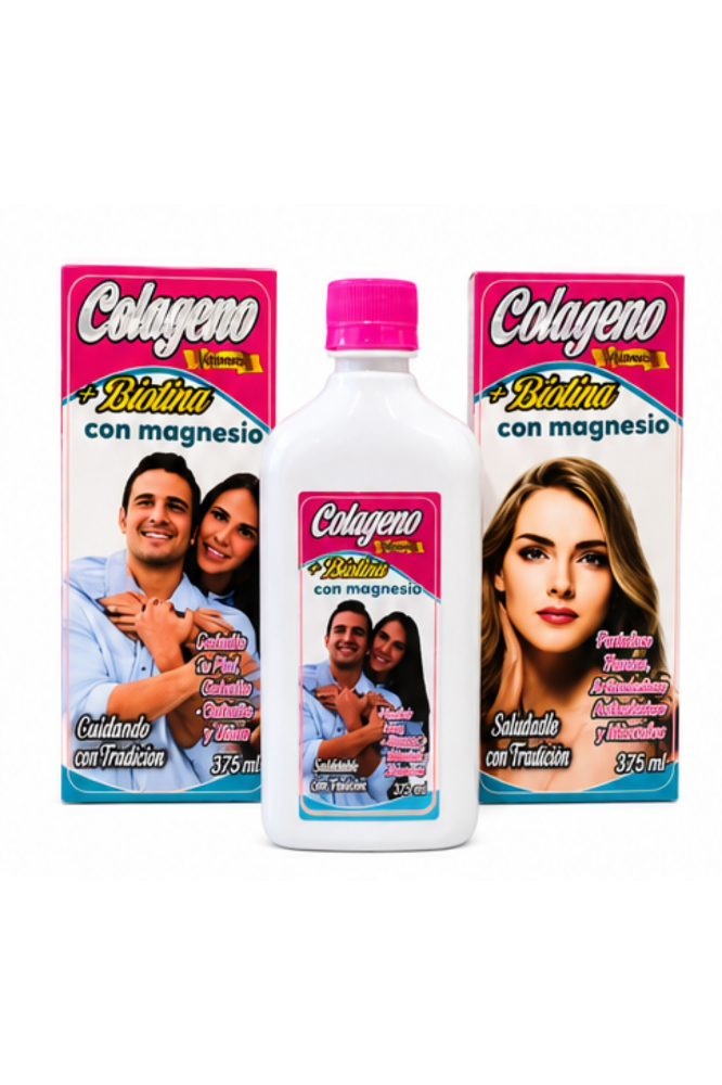 COLAGENO+BIOTINA CON MAGNESIO 375ml