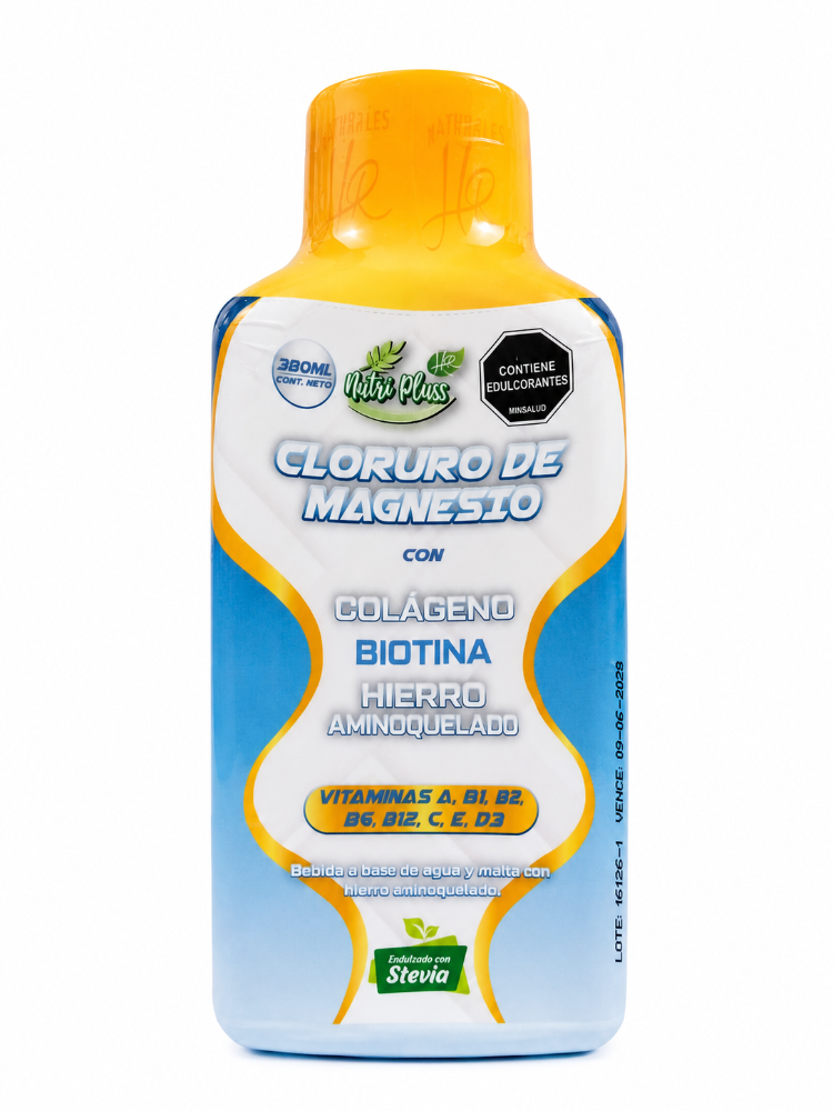 CLORURO DE MAGNESIO X380ml NUTRI PLUS