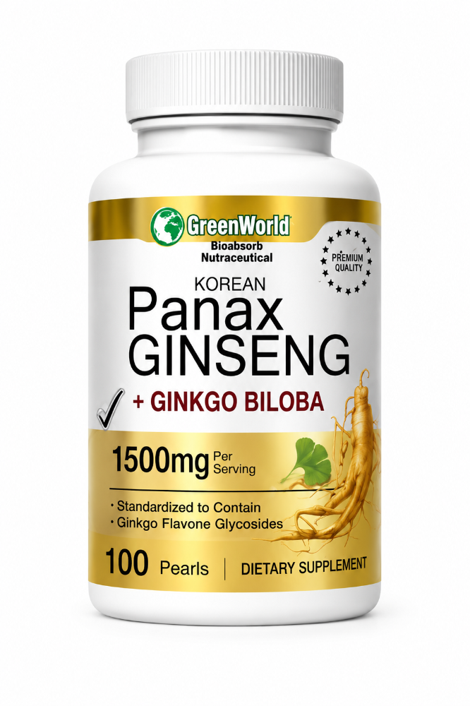 PANAX GINSENG X100 GREEN WORLD