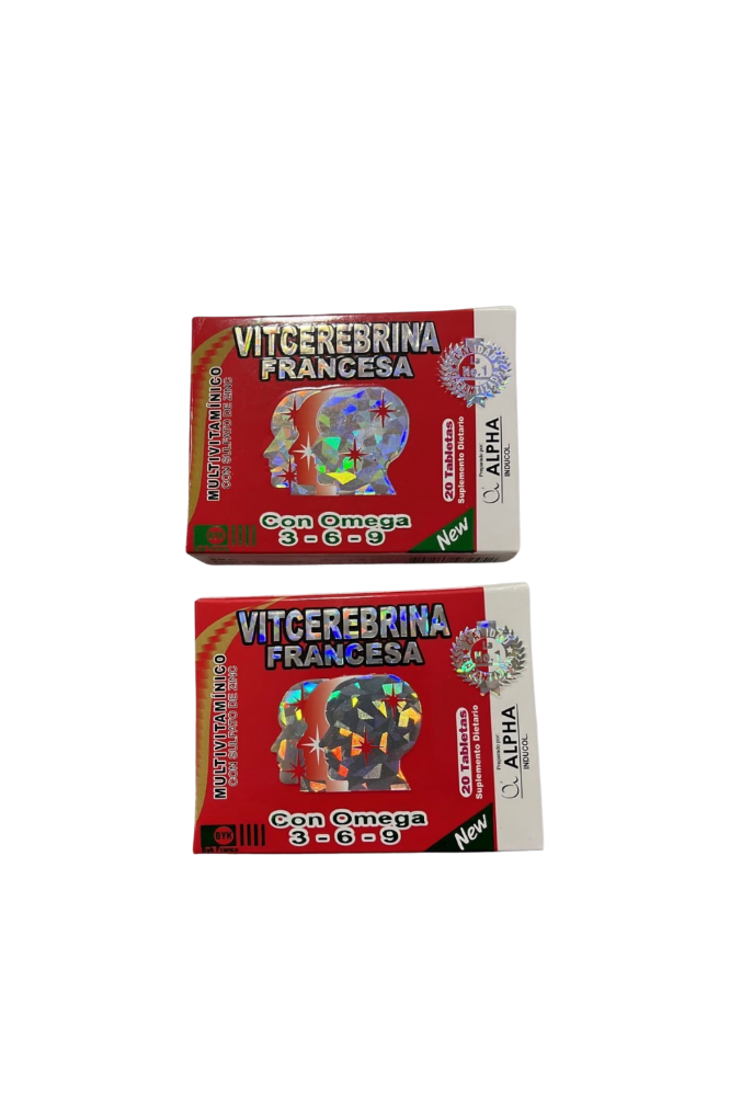 VITACEREBRINA FRANCESA BLISTER X20