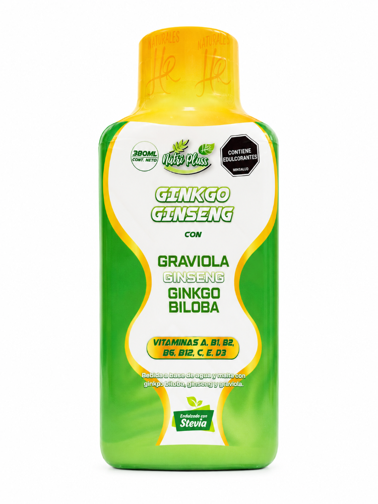 GINKGO GINSENG X380ml NUTRI PLUS