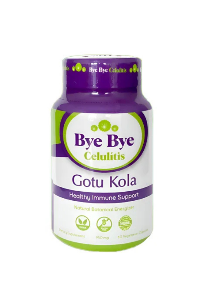 BYE BYE CELULITIS GOTU KOLA X60