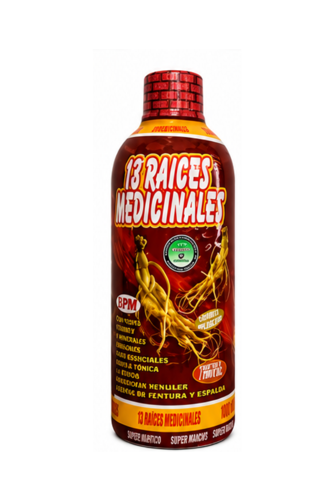13 RAICES MEDICINALES LITRO BPM