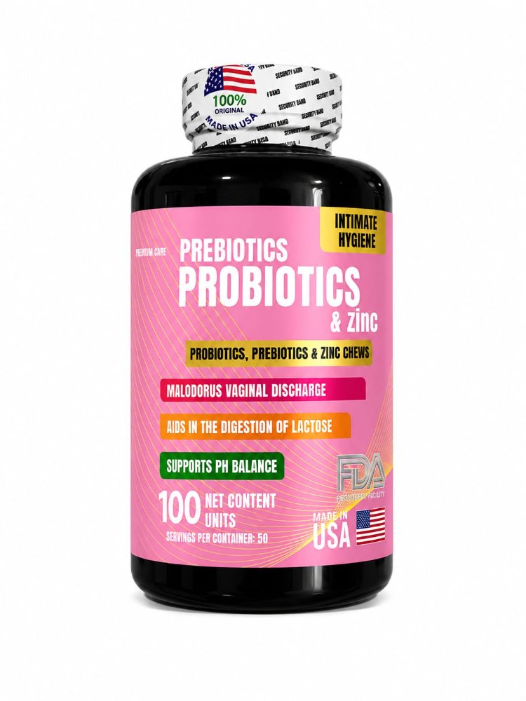 PREBIOTICS PROBIOTICS & ZINC X100 FDA
