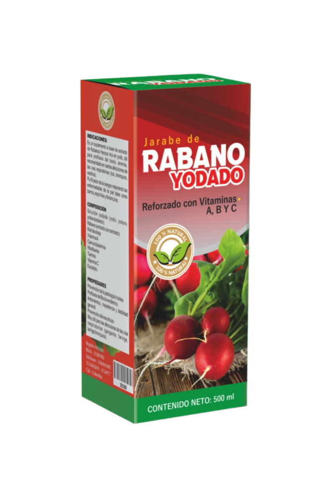 RABANO YODADO X500ml MF