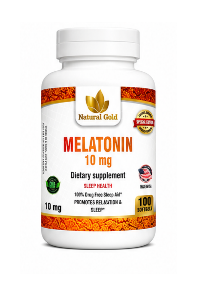 MELATONIN X100 NATURAL GOLD