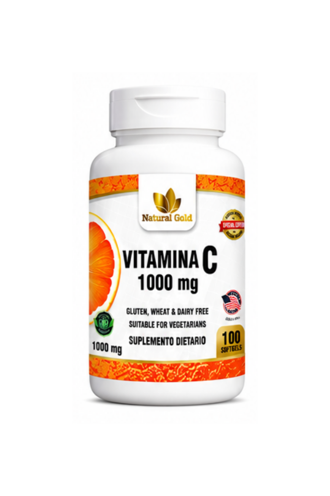 VITAMINA C X100 NATURAL GOLD