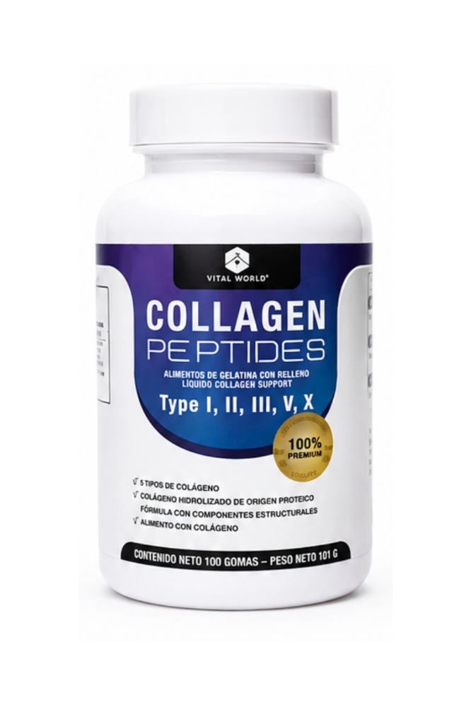 COLLAGEN PEPTIDES X100 VITAL WORLD