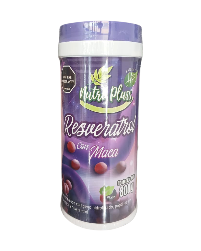 RESVERATROL CON MACA X800g NUTRI PLUSS
