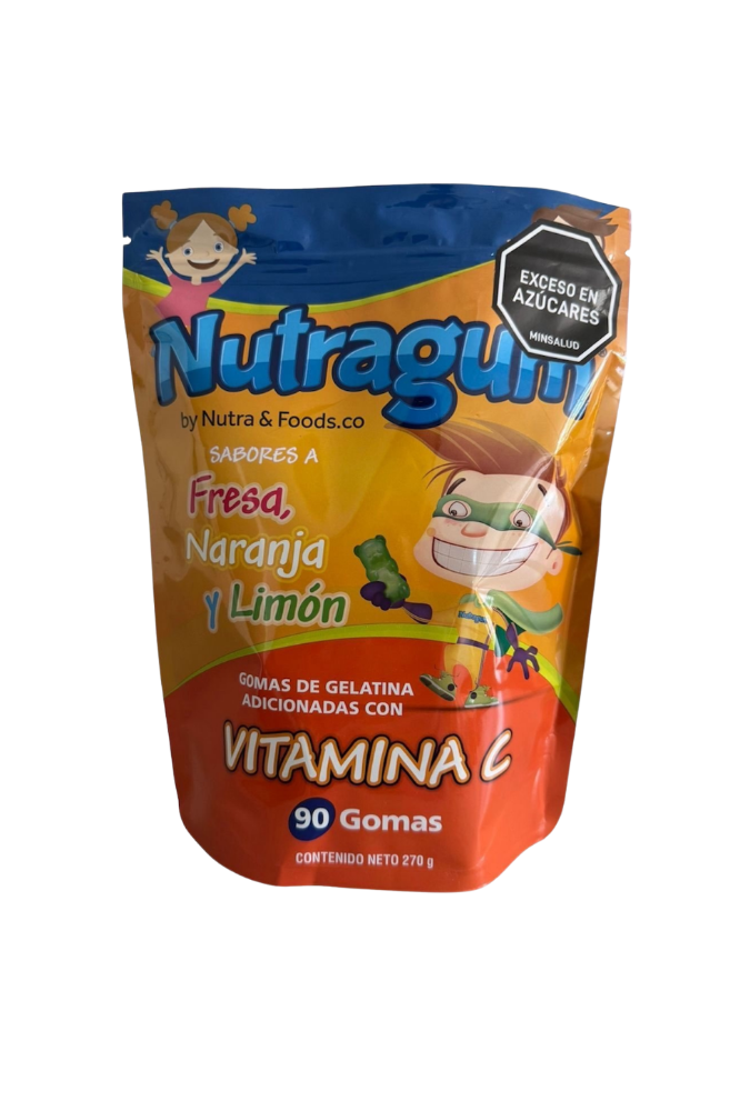 NUTRAGUM GOMAS X90 BY NUTRA & FOODS.CO