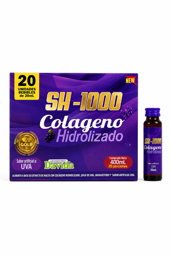 SH-1000 COLAGENO HIDROLIZADO 20 AMPOLLAS X20ML GOLD