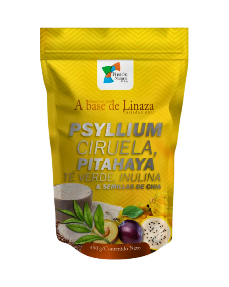PSYLIUM CIRUELA, PITAHAYA FIBRA FUXION FIBRA 450g