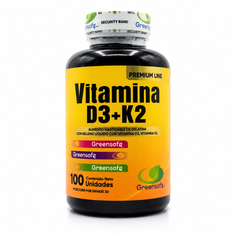 VITAMINA D3+K2 X100 GREENSOFG