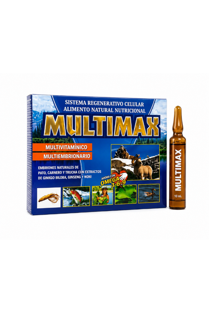 MULTIMAX TERAPIA X10 AMPOLLAS