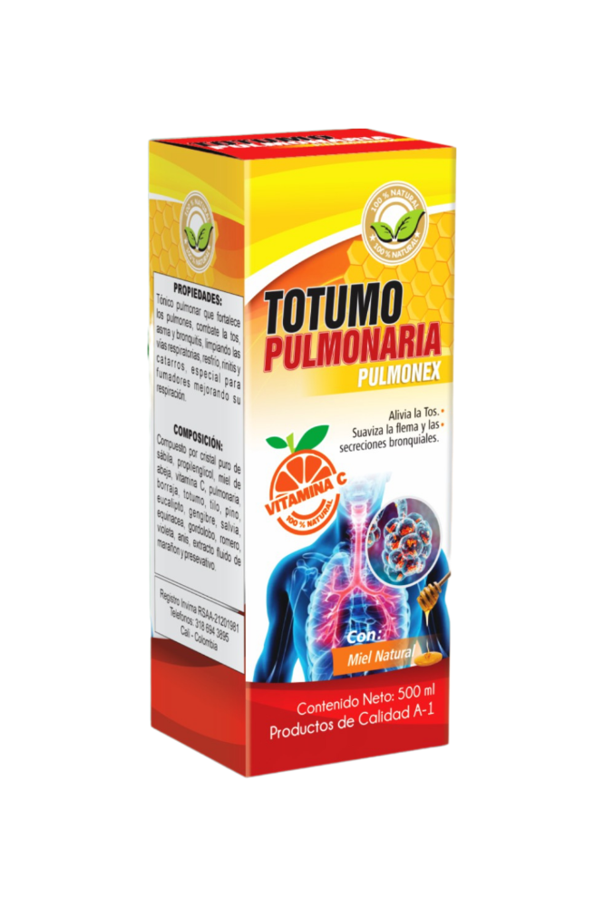 TOTUMO PULMONAR PULMONEX X500ml MF