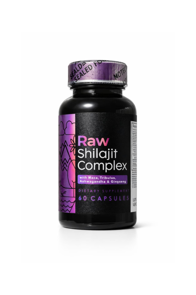 RAW SHILAJIT COMPLEX X60