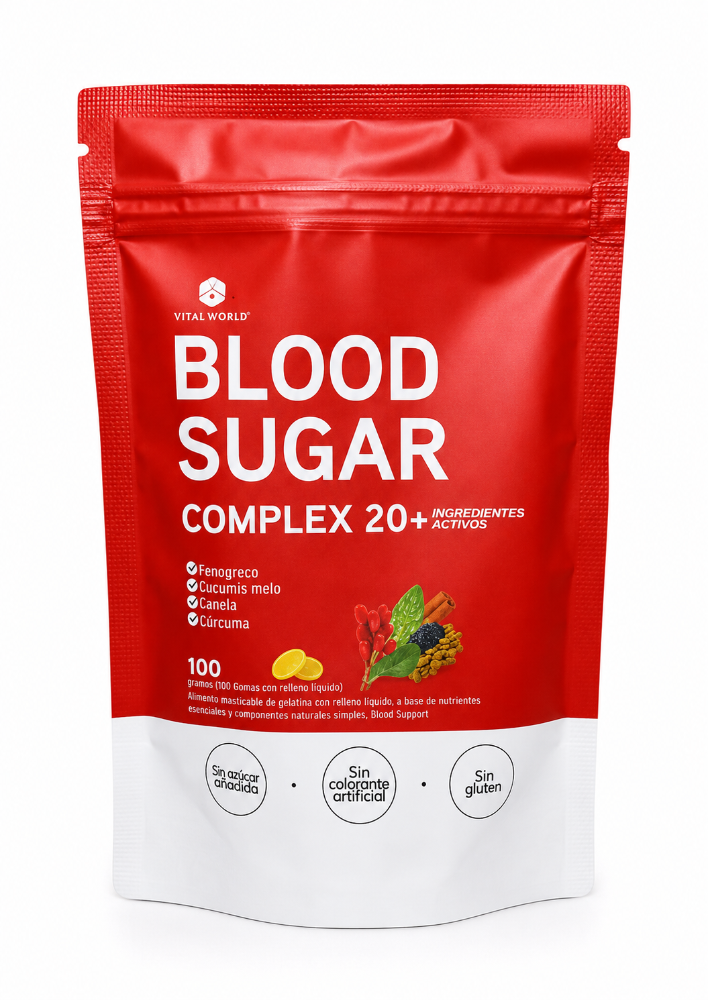 BLOOD SUGAR X100 BOLSA VITAL WORLD