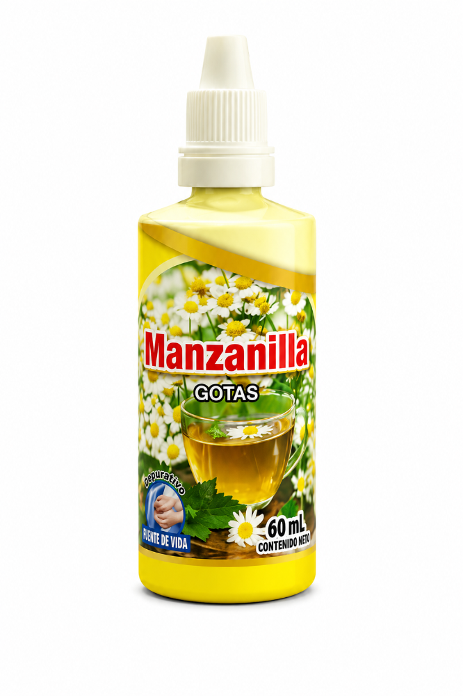 MANZANILLA GOTAS X60ml