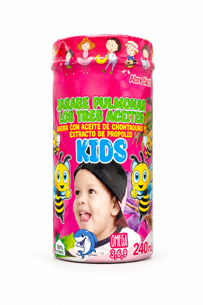 TRES ACEITES KIDS X240ml