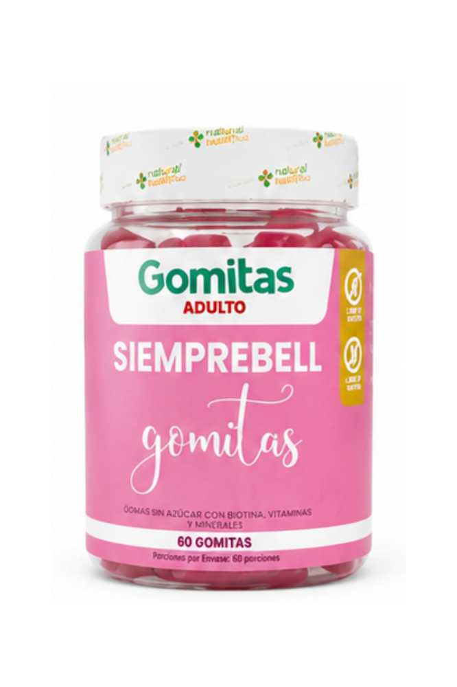 SIEMPREBELL GOMAS X60 NATURAL HEALTH