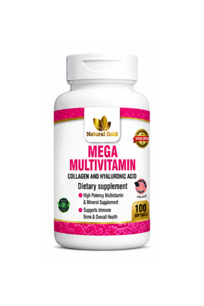 MEGA MULTIVITAMIN X100 NATURAL GOLD