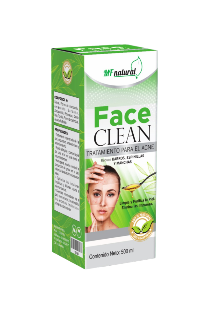 FACE CLEAN TRATAMIENTO PARA EL ACNE X500ml MF