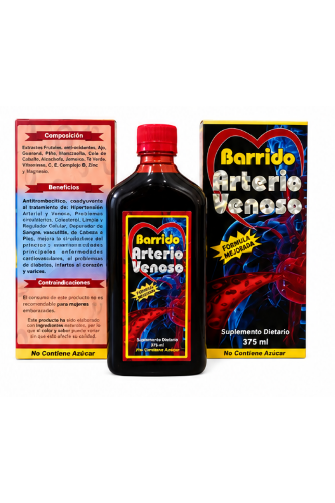 BARRIDO ARTERIO VENOSO 375ml