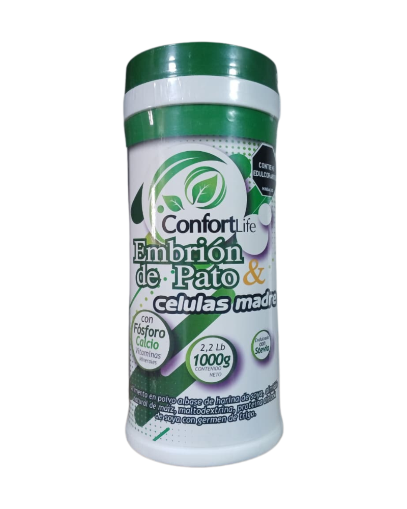EMBRION DE PATO Y CELULAS MADRE X1000g CONFORTLIFE