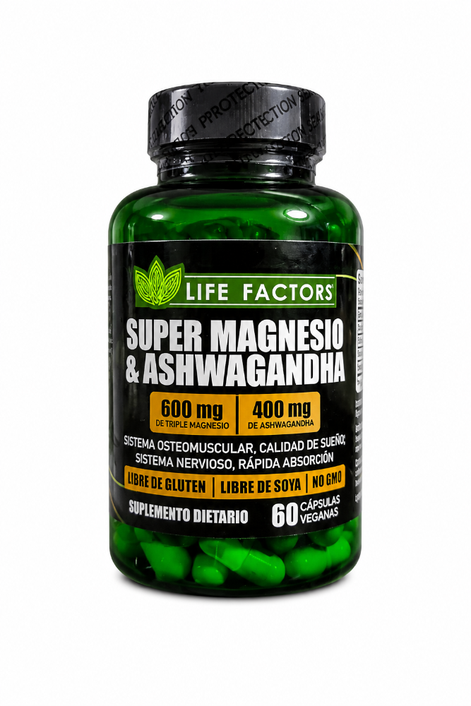 SUPER MAGNESIO & ASHWAGANDHA X60
