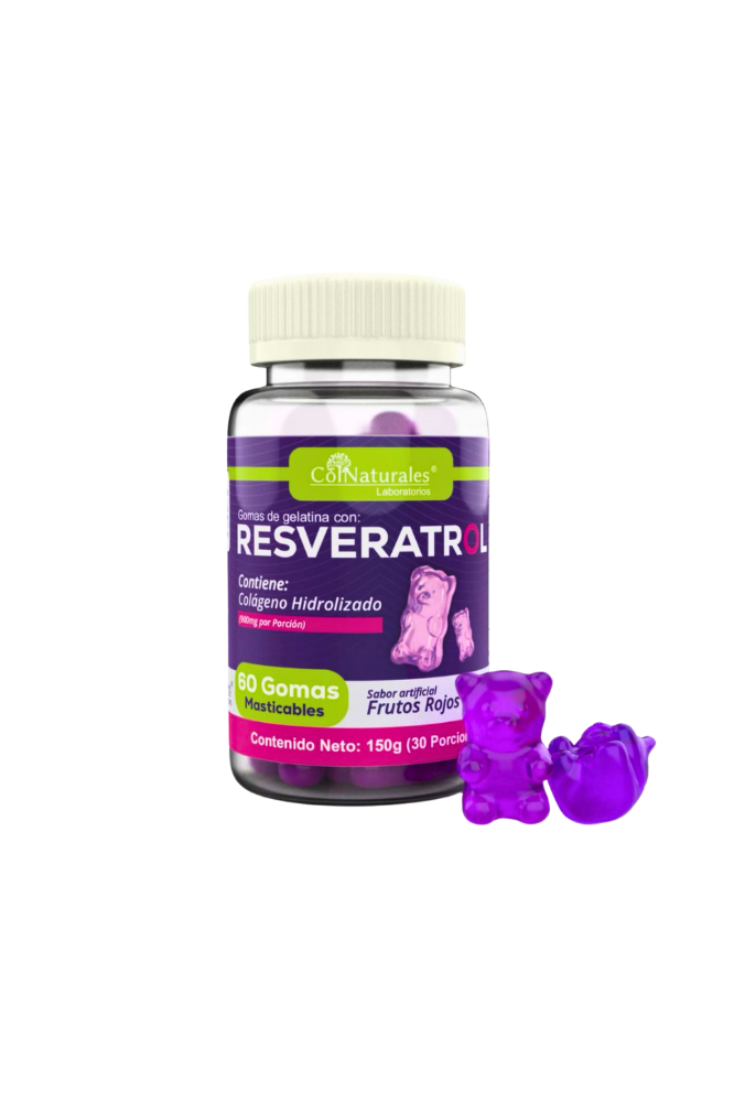 RESERVATROL GOMAS X60 COLNATURALES