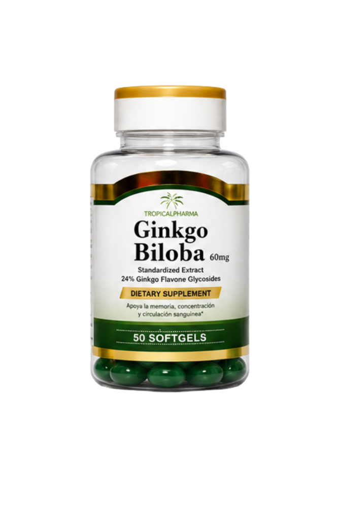 GINKGO BILOBA X50 TROPICALPHARMA