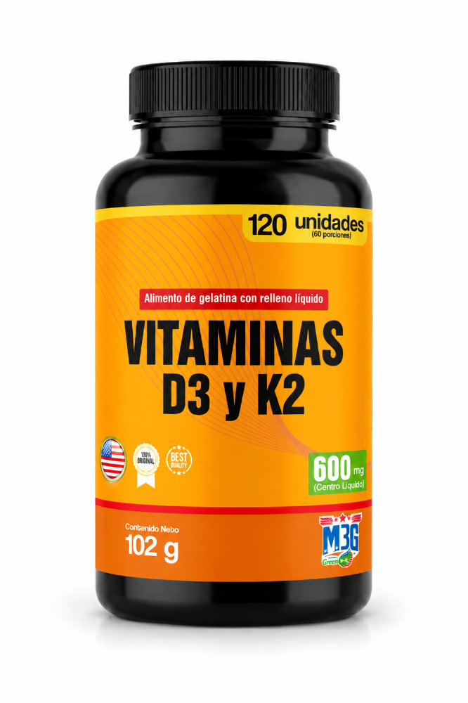 VITAMINAS D3 Y K2 X120 M3G