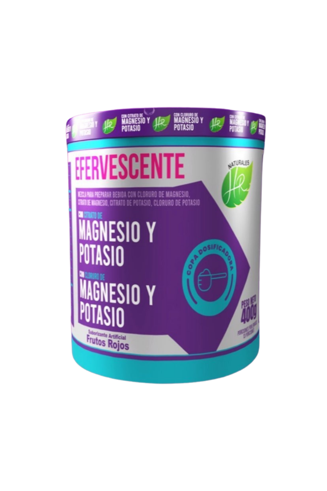 MAGNESIO Y PPOTASIO EFERVECENTE X400g